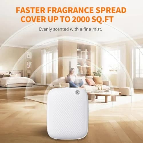 homnas Smart Waterless Essential Oil Diffuser 400ML | Large Room & Commercial Use thumbnail 4