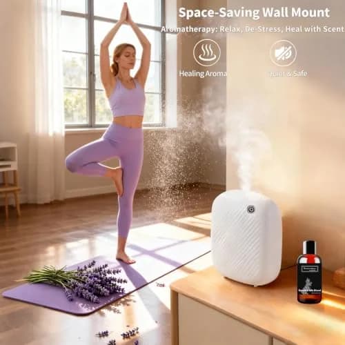 homnas Smart Waterless Essential Oil Diffuser 400ML | Large Room & Commercial Use thumbnail 5