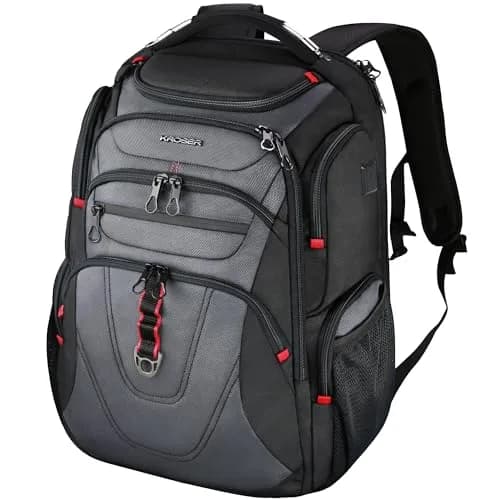 KROSER TSA Friendly Laptop Backpack 17.3 inch XXXL Gaming Backpack with RFID Pockets & USB Port | Water-Repellent Ballistic Fabric thumbnail 1