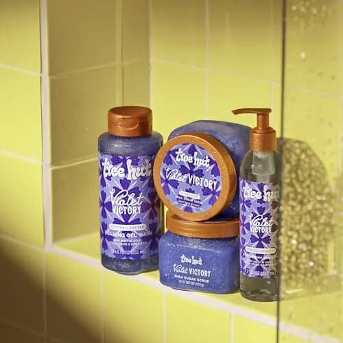 Tree Hut Violet Victory Shea Sugar Body Scrub 510g (18 Oz) | Exfoliating & Nourishing with Shea Butter thumbnail 7