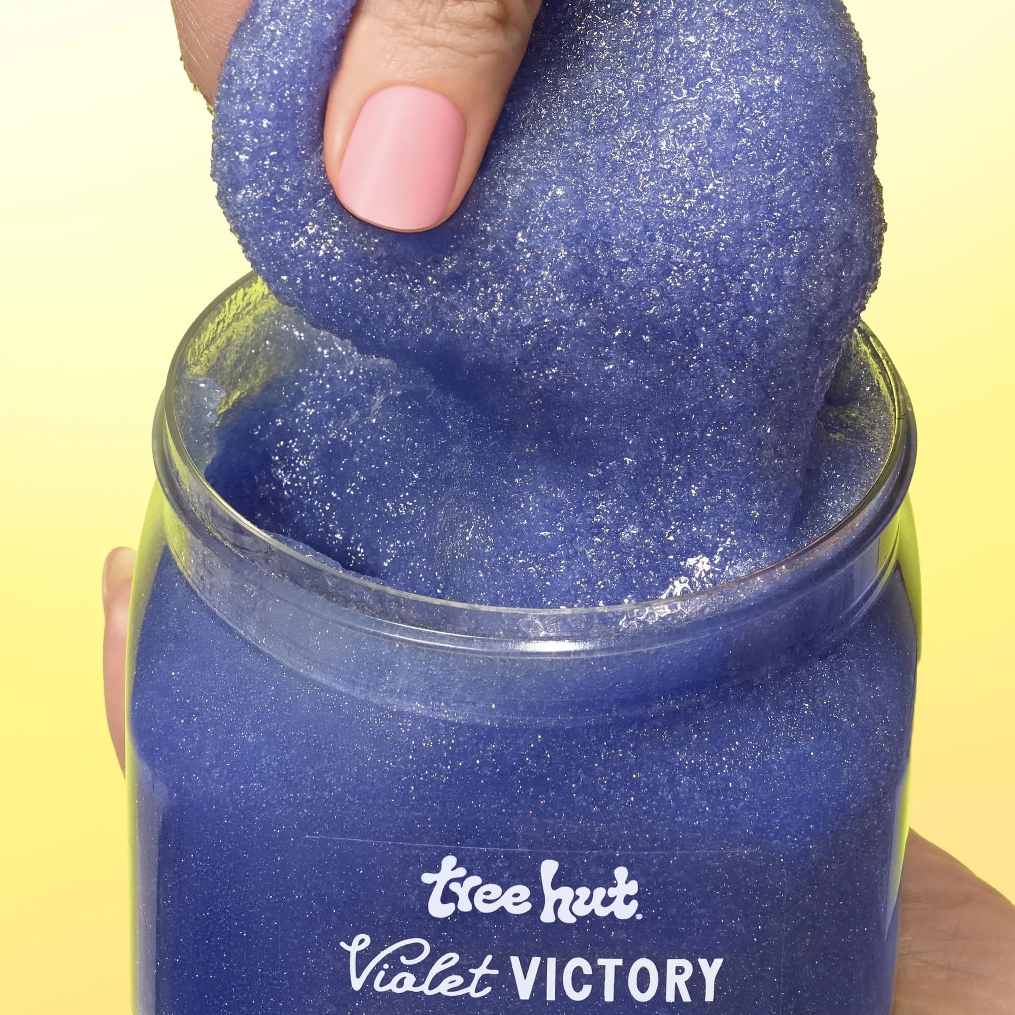 Tree Hut Violet Victory Shea Sugar Body Scrub 510g (18 Oz) | Exfoliating & Nourishing with Shea Butter - view 2