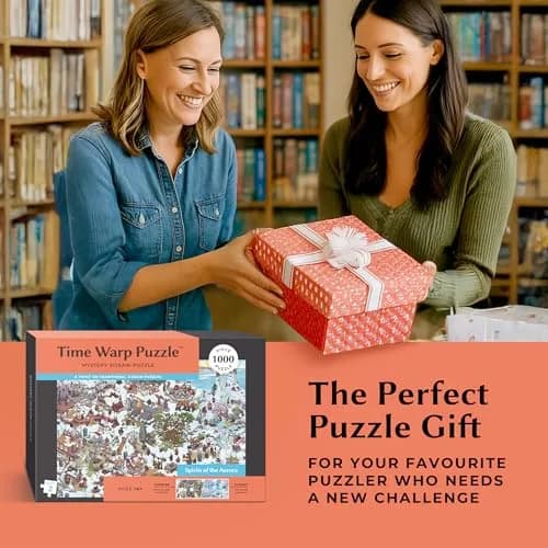 da Vinci's Room Time Warp Puzzle Spirits of the Aurora 1000 Piece | Art & Challenge for Adults thumbnail 6