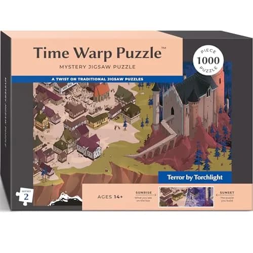 da Vinci's Room Time Warp Puzzle Terror by Torchlight 1000 Piece Jigsaw Puzzle | Educational Skill Building thumbnail 1