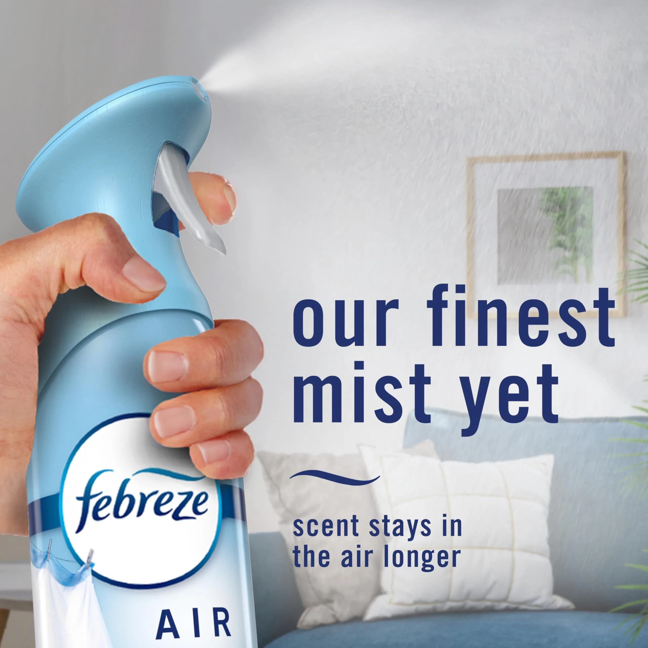 Febreze Air Mist Room Spray Gain Island Fresh Scent 497ml (16.2 Fl Oz) | Odor Fighting Deodorizer for Home - view 6