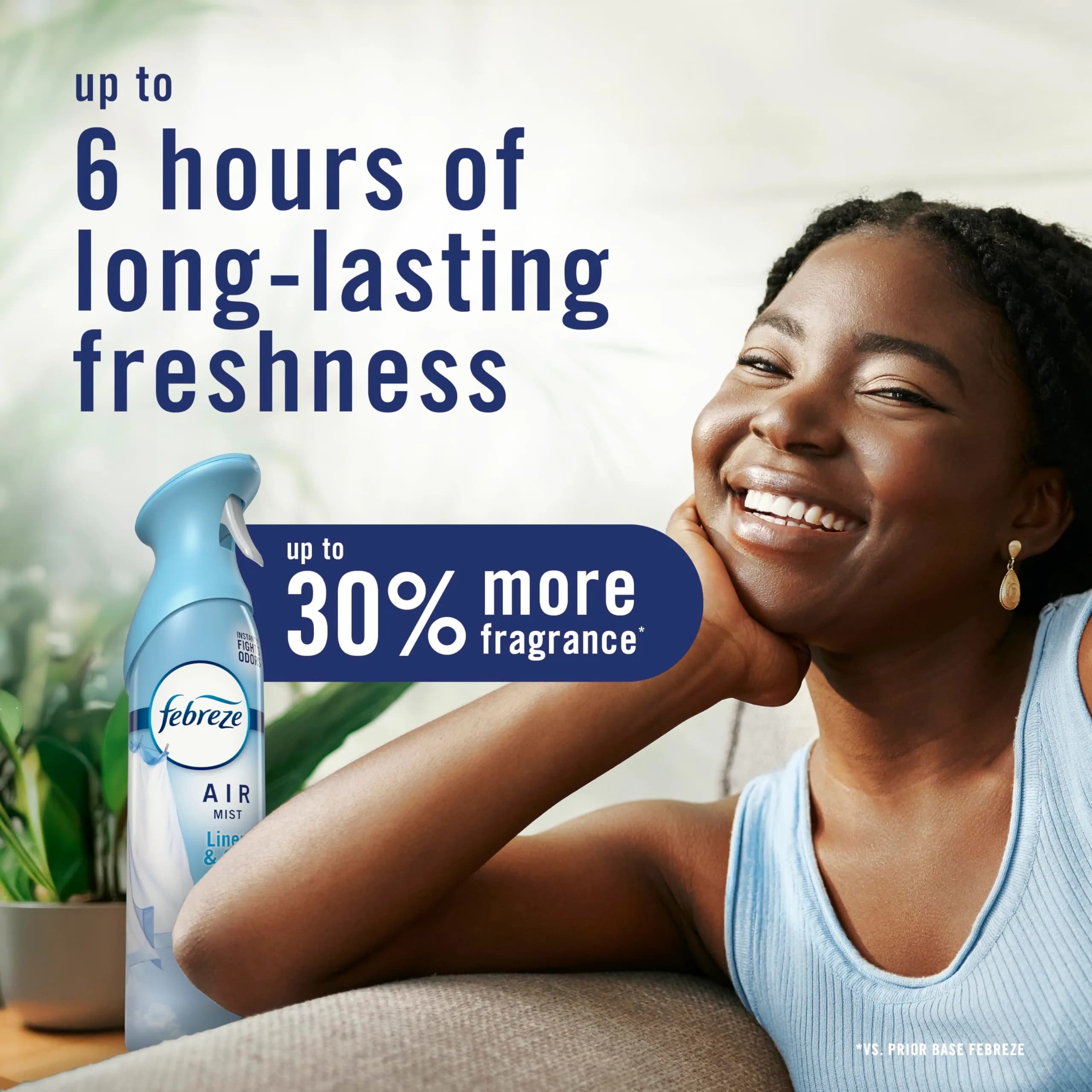 Febreze Air Mist Room Spray Gain Island Fresh Scent 497ml (16.2 Fl Oz) | Odor Fighting Deodorizer for Home - view 7