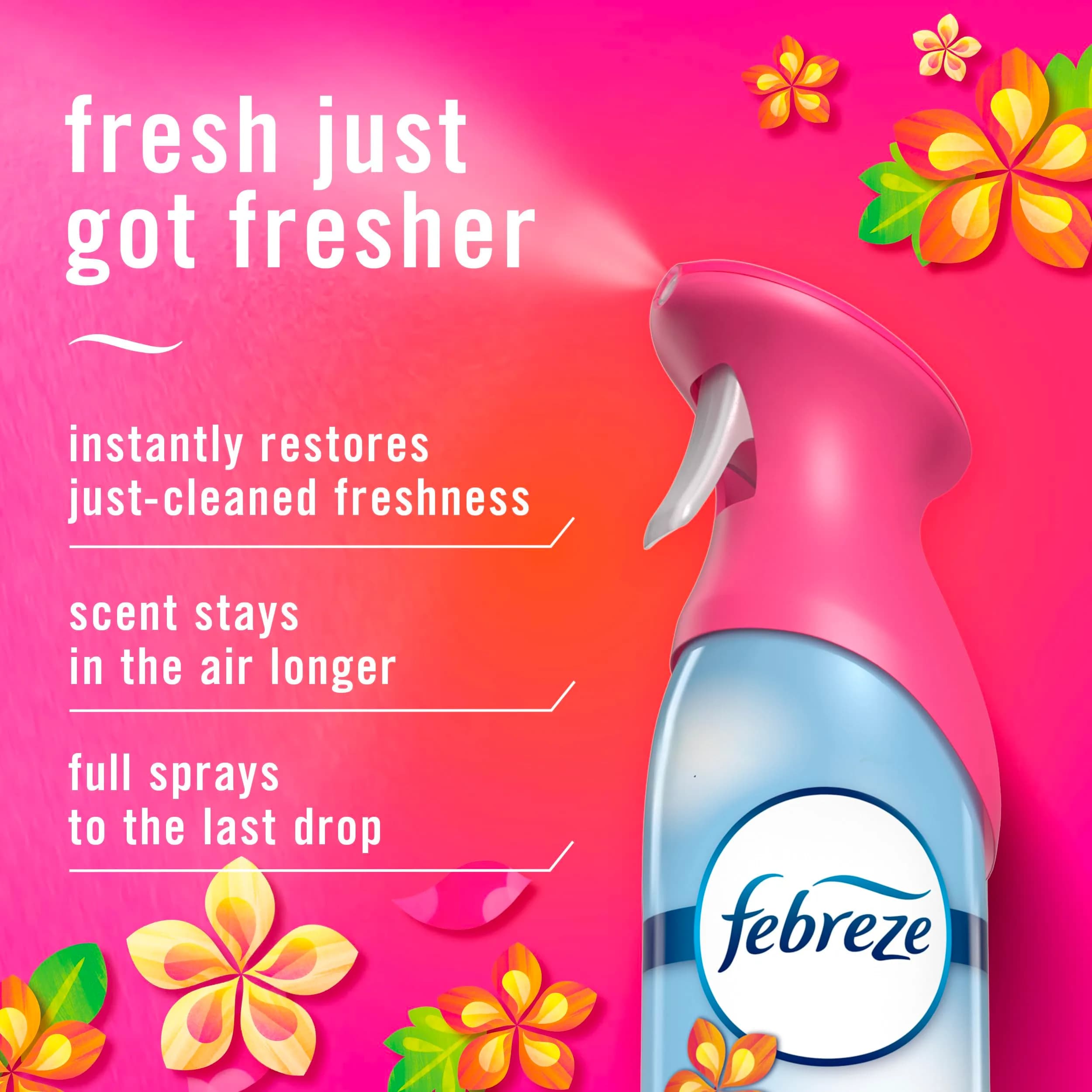 Febreze Air Mist Room Spray Gain Island Fresh Scent 497ml (16.2 Fl Oz) | Odor Fighting Deodorizer for Home - view 3