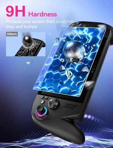 ivoler HD Clear Screen Protector for ASUS ROG Xbox Ally & Ally X 7.0'' | Tempered Glass Full Coverage, Anti-Scratch, Ultra HD thumbnail 5