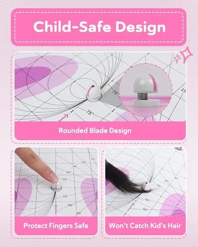 BEAVERBOT C2 Upgraded Cardboard Cutter for Kids, Pink | Dual Speed Rabbit Craft Tool for Ages 5+ thumbnail 3