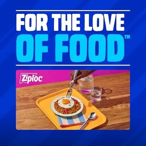 Ziploc Wrap Food Storage 100 Sq Ft Roll | Protects Food on Glass, Plastic, Metal Surfaces thumbnail 2