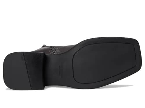 Vagabond Shoes Blanca Boot in Dark Grey | Leather Ankle Boot with Square Toe & Zipper thumbnail 3