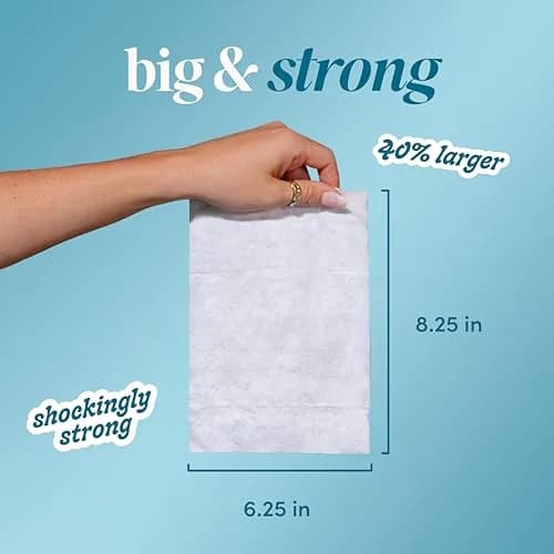 goodwipes Flushable Wipes 300 Count (Pack of 6) Fragrance-Free | Septic Safe, Extra Large, Adult Wet Wipes thumbnail 3
