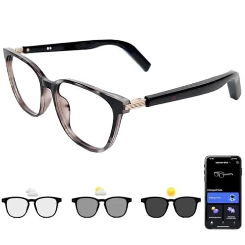 XOOMEER AI Smart Glasses with Translation & Photochromic Lenses | Bluetooth Audio, Waterproof thumbnail 1