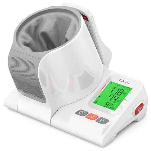 CAVN Automatic Blood Pressure Monitor with Barrel-Type Cuff & Type-C Rechargeable Battery | FDA-Cleared for Home Use thumbnail 1