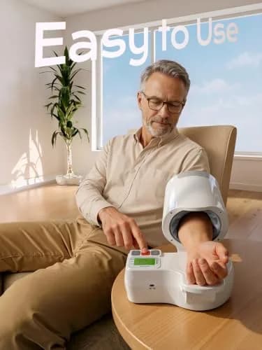 CAVN Automatic Blood Pressure Monitor with Barrel-Type Cuff & Type-C Rechargeable Battery | FDA-Cleared for Home Use thumbnail 2