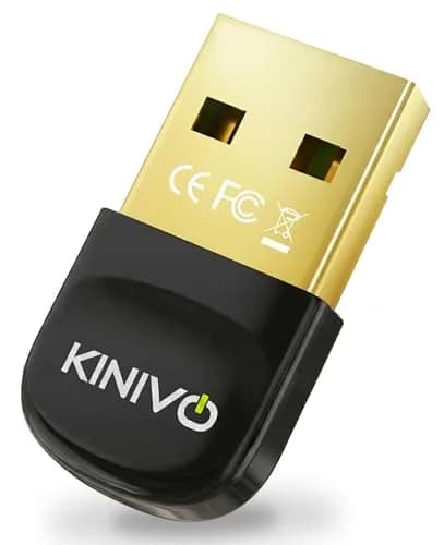 Kinivo BTD600 USB Bluetooth 6.0 Adapter for PC | 20m (66ft) Range, Plug & Play thumbnail 1