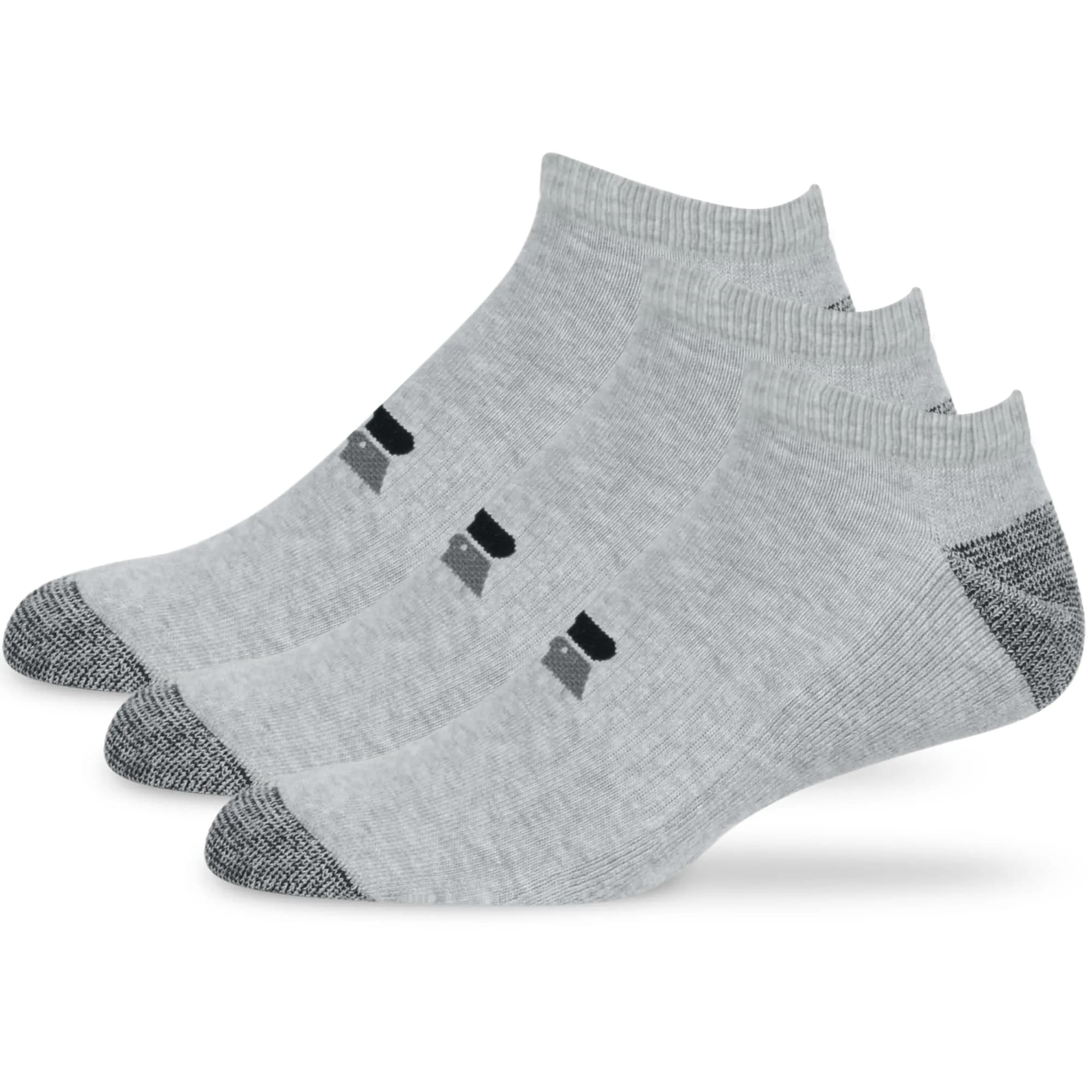 Russell Athletic No-Show Socks 3-Pack | Moisture-Wicking Cushioned Ankle Socks for Men & Women - main product image