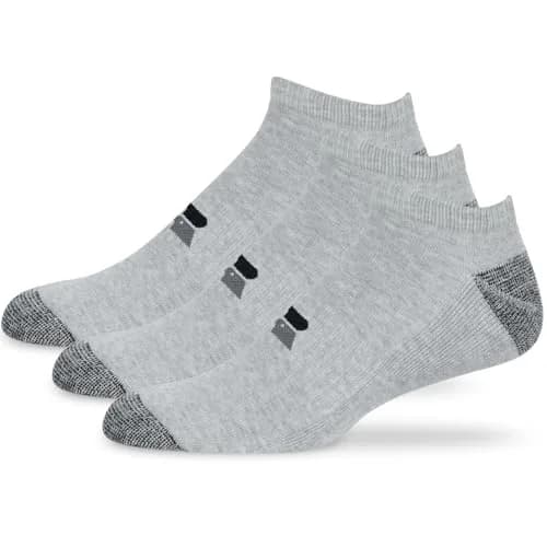 Russell Athletic No-Show Socks 3-Pack | Moisture-Wicking Cushioned Ankle Socks for Men & Women thumbnail 1