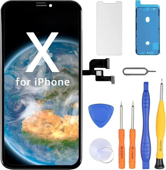 LL TRADER 5.8" LCD Display Screen Replacement for iPhone X with Repair Kit - main product image