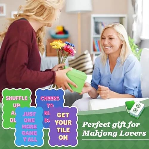 Soulchen Blue & Green & Purple Style Mahjong Tile Mixer Shufflers 4-Piece Set | Durable Plastic for Quick Shuffling thumbnail 7