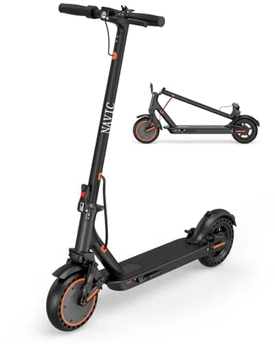 NAVIC Electric Scooter for Adults, 19 MPH, 28 Miles Range, 11" Tires, Dual Suspension, APP Control | UL Certified thumbnail 1