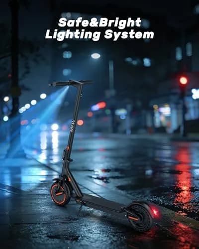 NAVIC Electric Scooter for Adults, 19 MPH, 28 Miles Range, 11" Tires, Dual Suspension, APP Control | UL Certified thumbnail 5