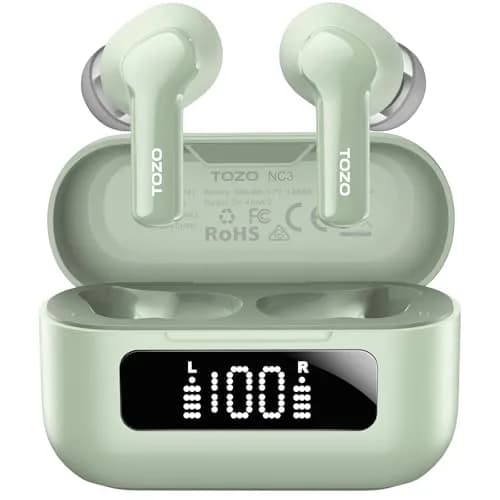 TOZO Hybrid Active Noise Cancelling In Ear Wireless Earbuds | 68H Playtime, IPX8 Waterproof thumbnail 1