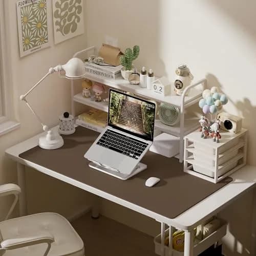 Aothia Leather Desk Pad Protector 48" x 17" (122cm x 43cm) | Protects Desks from Scratches, Stains, and Spills thumbnail 9