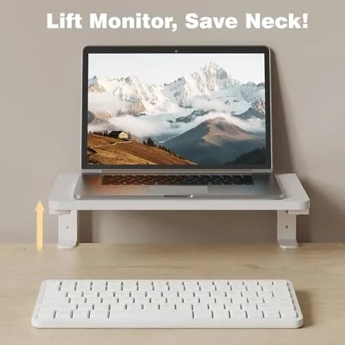ART-GIFTREE Desk Extender 15-inch Clamp-On Shelf | Height-Adjustable Heavy Duty Office & Gaming Organizer thumbnail 3