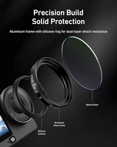 TELESIN VND CPL UV Filter Kit for DJI Osmo Action 6, 80g (2.82 oz) | Multi-Coated HD Optical Glass thumbnail 5