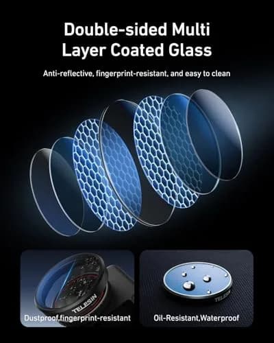 TELESIN VND CPL UV Filter Kit for DJI Osmo Action 6, 80g (2.82 oz) | Multi-Coated HD Optical Glass thumbnail 7