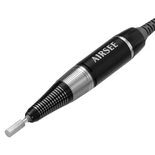 AIRSEE E8 Series Nail Drill Handpiece Black | Low Noise, Low Vibration - main product image