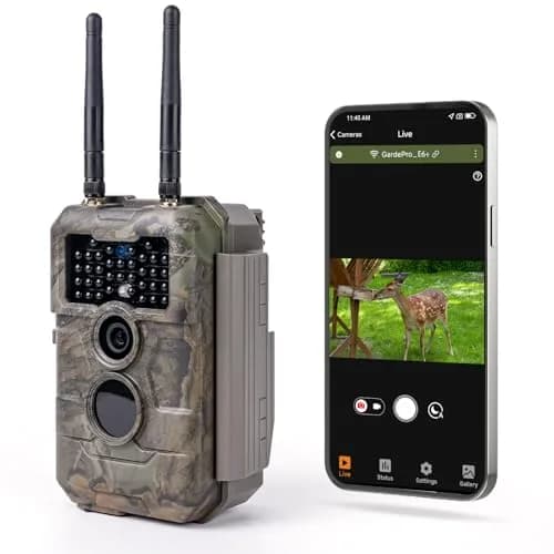 GardePro E6 2.0 WiFi Trail Camera 4K Video 64MP Dual Antennas | Outdoor Wildlife Monitoring thumbnail 1