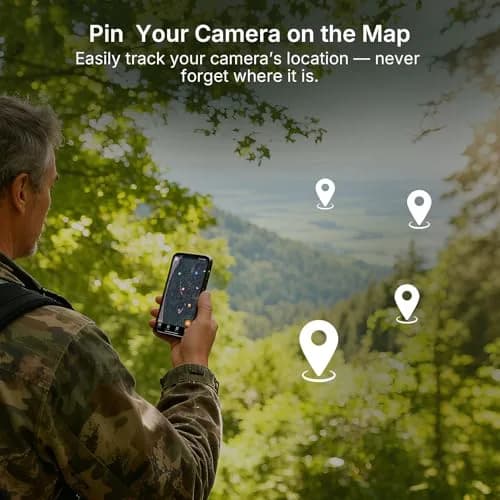 GardePro E6 2.0 WiFi Trail Camera 4K Video 64MP Dual Antennas | Outdoor Wildlife Monitoring thumbnail 9