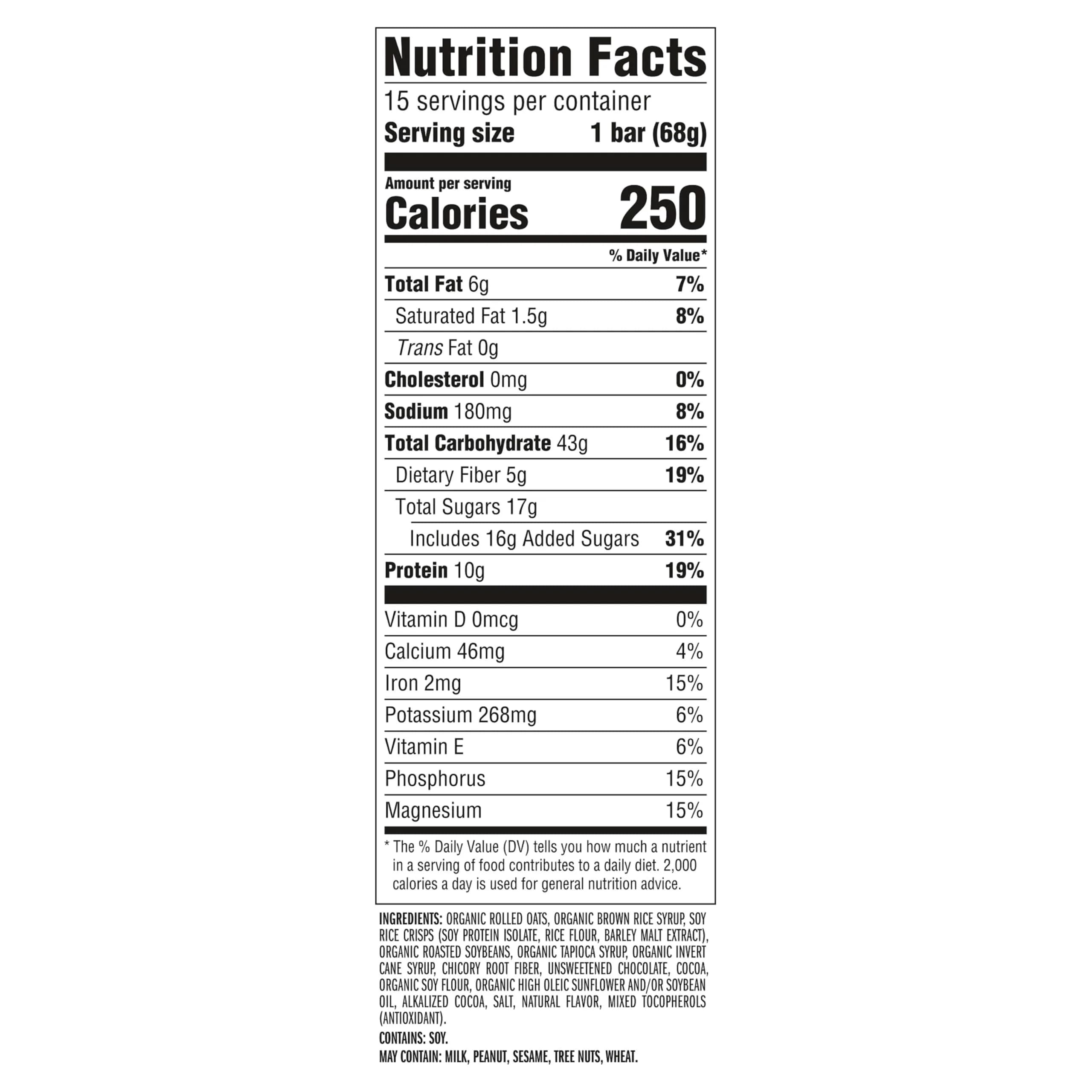 CLIF BAR White Chocolate Macadamia Nut Energy Bar | 9g Protein Snack Bar - view 6