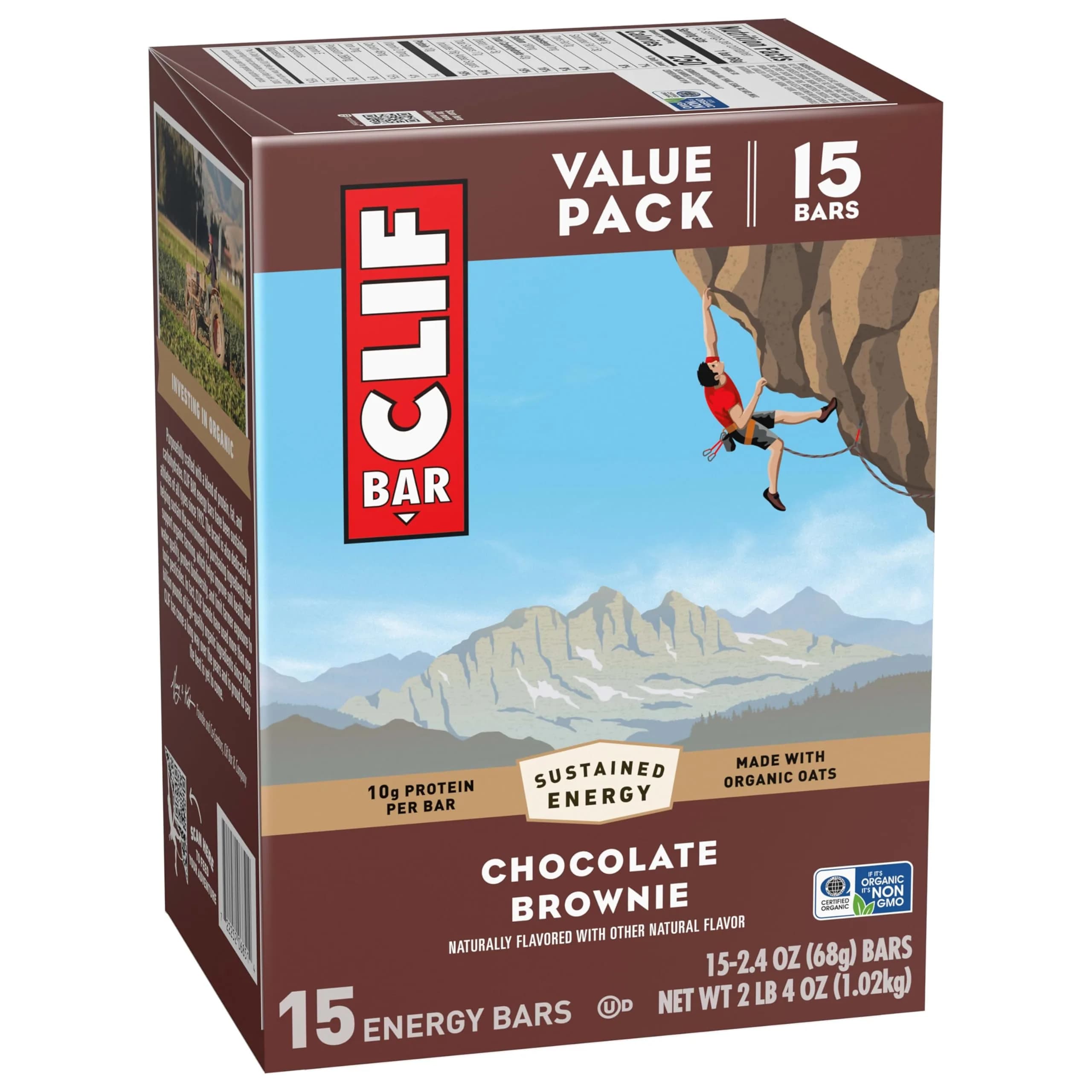 CLIF BAR White Chocolate Macadamia Nut Energy Bar | 9g Protein Snack Bar - view 8