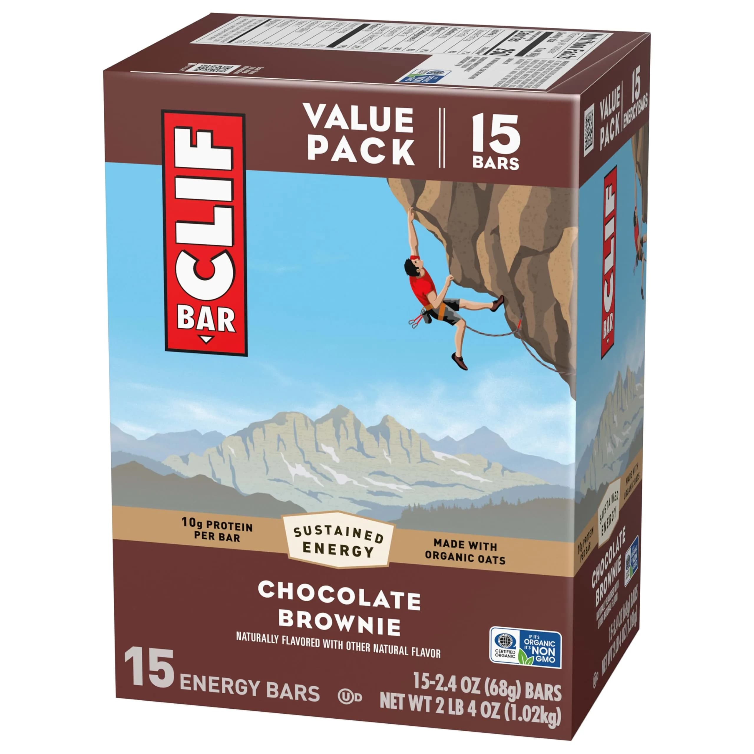 CLIF BAR White Chocolate Macadamia Nut Energy Bar | 9g Protein Snack Bar - view 9