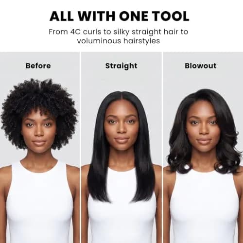 Sonew Heated Round Brush Thermal Curling Brush Set 3 Sizes (1.25/1.5/1.75 Inch) | Effortless Styling thumbnail 2