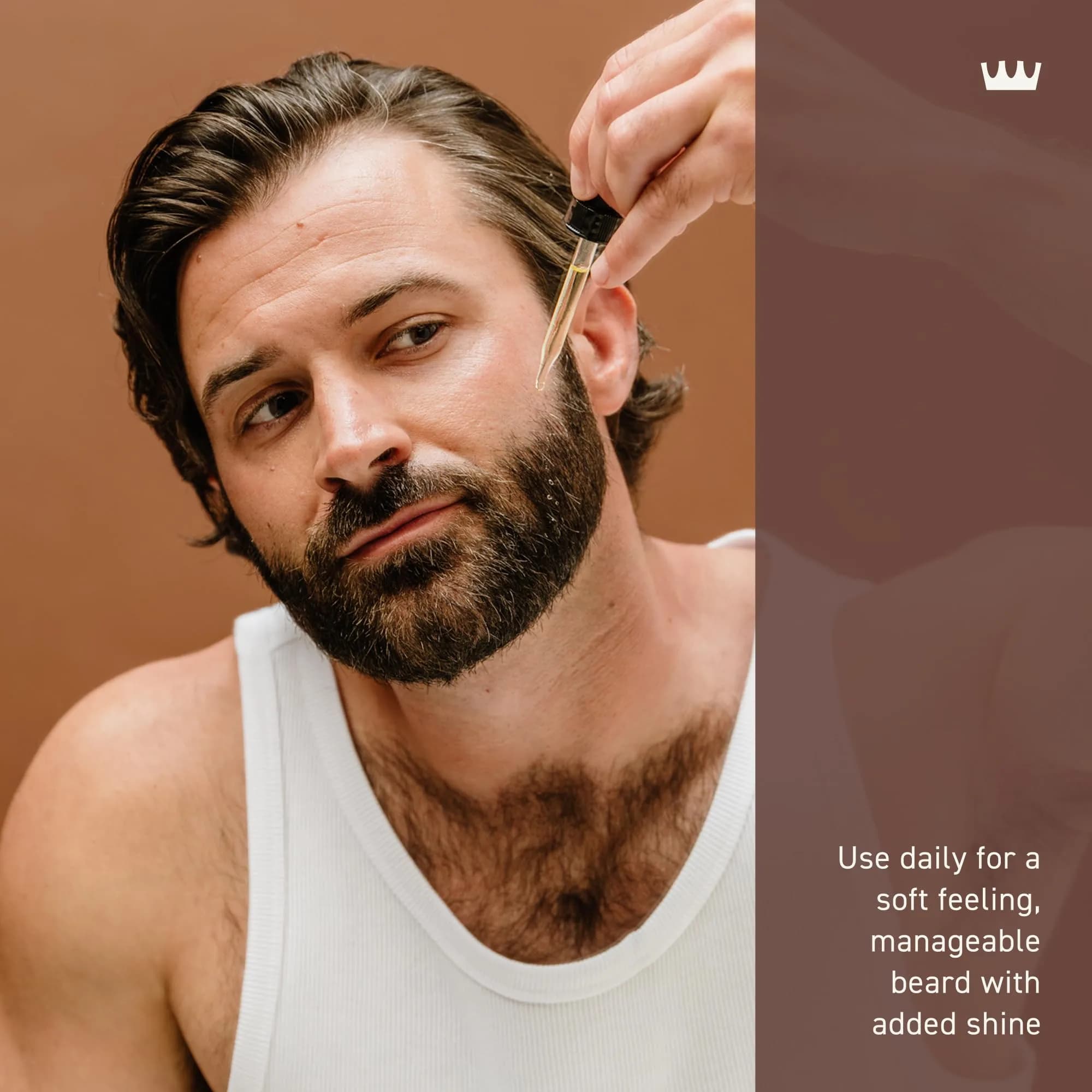 Cremo Beard Oil for Men, Casked Vanilla, 29.57ml (1 Fl Oz) | Soothes Dry Skin & Tames Beard Itch - view 2