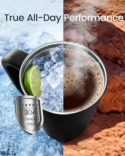 Renoj Insulated Mug 32 oz | Spill-Resistant Water Bottle for Hot & Cold Drinks thumbnail 5