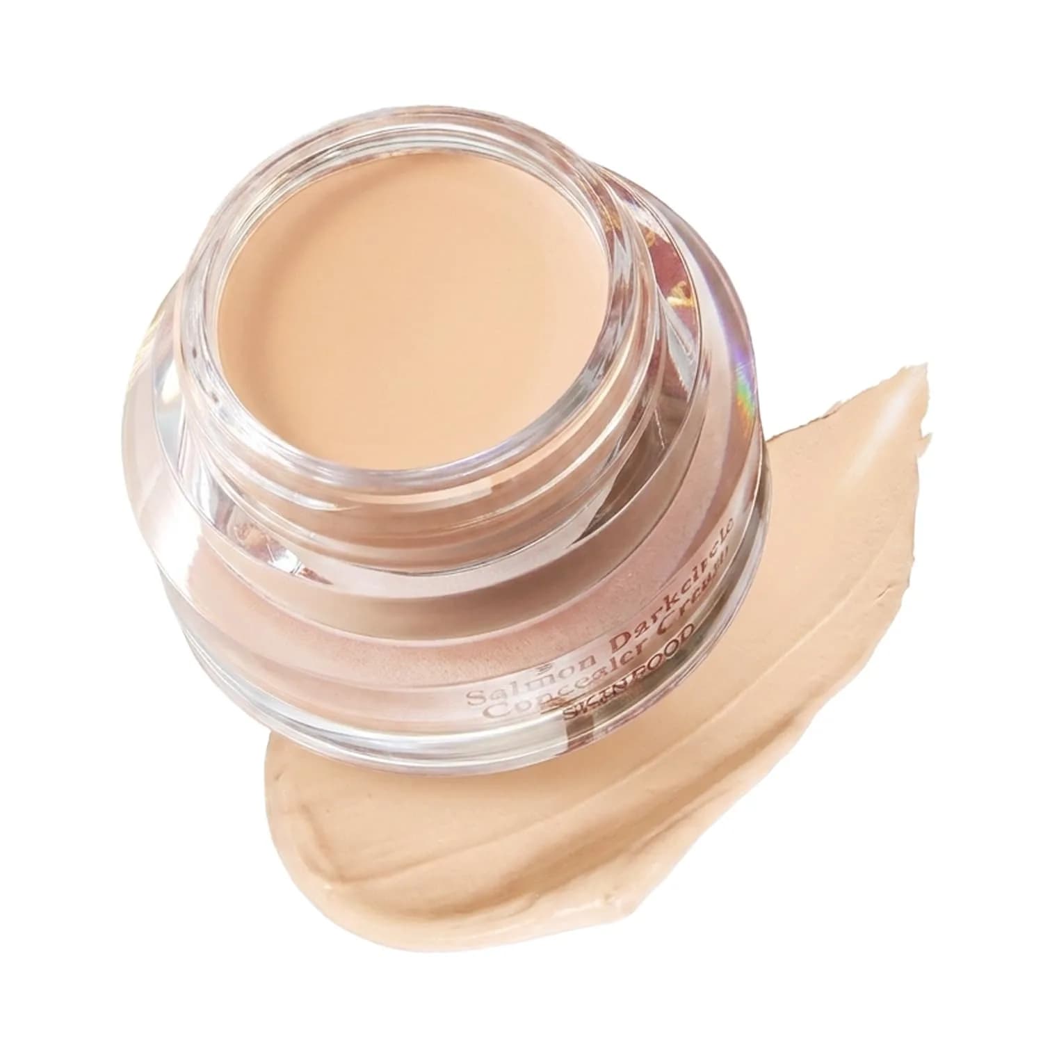 SKINFOOD Salmon PDRN Dark Circle Concealer Cream - 0.35 Oz | Full Coverage for Dark Spots & Wrinkles — Light