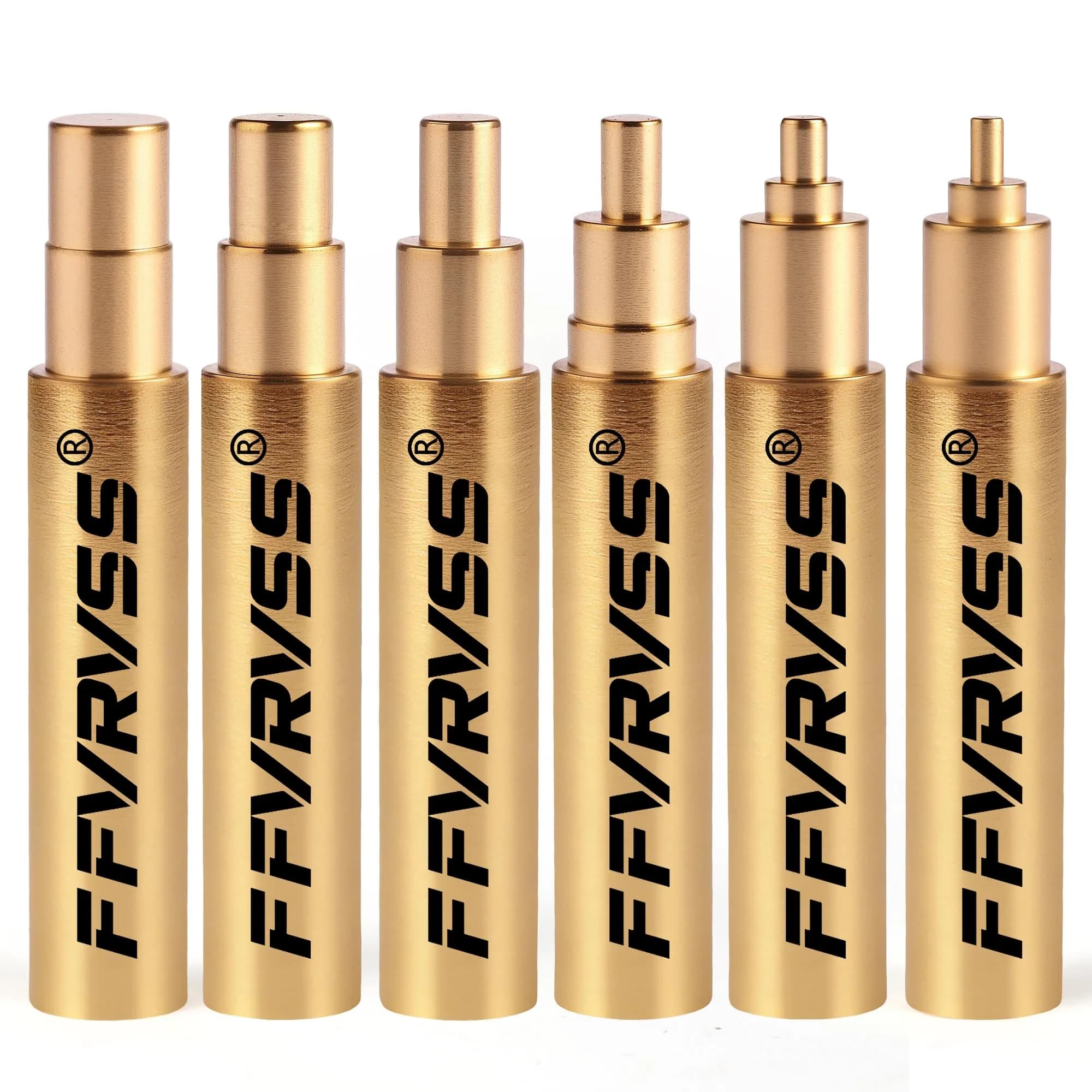 FFVRVSS Integrated Heat Set Insert Tool 6X Soldering Tips M2-M6 | Precision Brass Tips for 3D Printer Parts - view 9