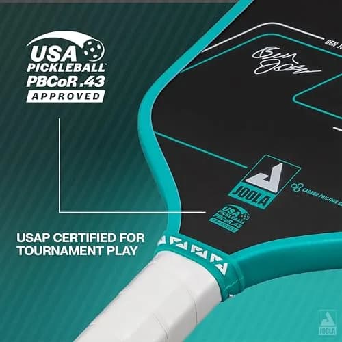 JOOLA Ben Johns Hyperion CFS Pickleball Paddle 16mm (0.63 in) | USAPA Approved Carbon Surface for Spin & Power thumbnail 4