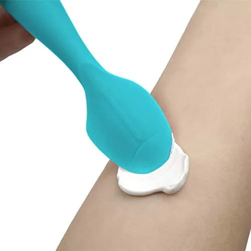Dr. Talbot's Silicone Diaper Cream Brush with Suction Base, Aqua | Gentle, Mess-Free Application for Baby Skin thumbnail 3