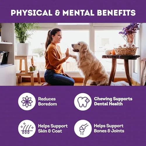 Treatly Collagen Twist Dog Chew Treats 6-7" Natural Flavor | USA Sourced Chew for Medium Dogs thumbnail 6