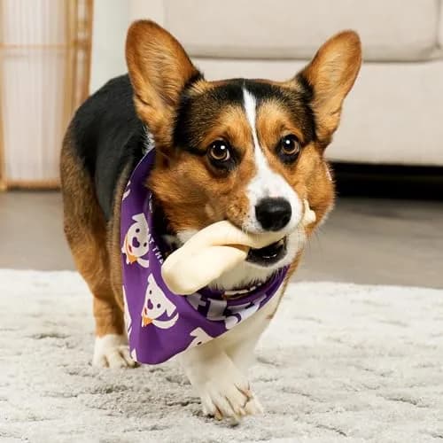 Treatly Collagen Twist Dog Chew Treats 6-7" Natural Flavor | USA Sourced Chew for Medium Dogs thumbnail 3