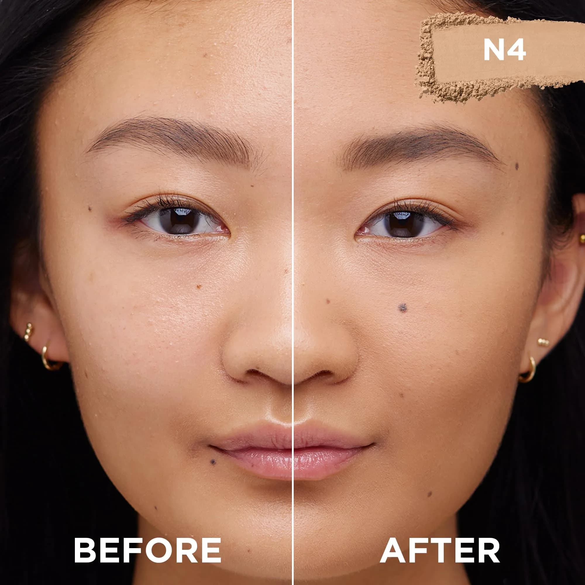 L'Oreal Paris True Match N4 Light Medium Super Blendable Oil-Free Powder Foundation (2 Pack) - view 2