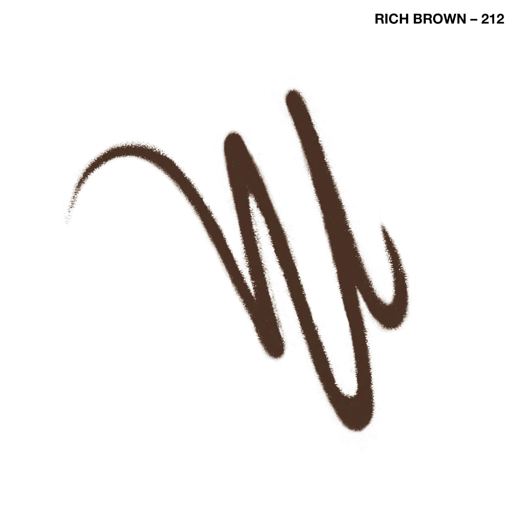 Rimmel London Exaggerate Waterproof Eye Definer Pencil, Rich Brown, 0.36g (0.01oz) 2-Pack | Smudge-Proof & Long-Wearing - view 2