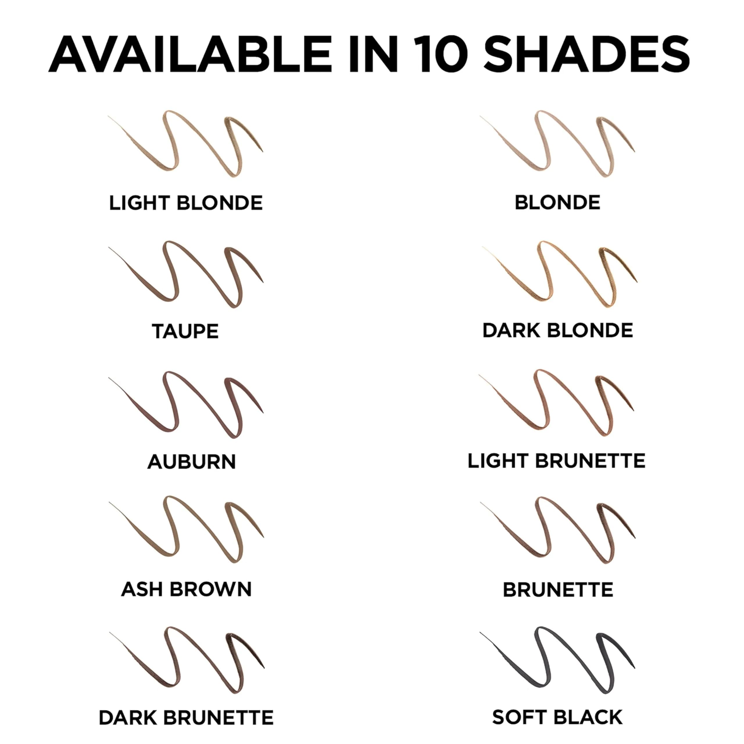 L'Oreal Paris Brow Stylist Definer Waterproof Eyebrow Pencil, Brunette, 0.003 Ounce (Pack of 2) - view 6