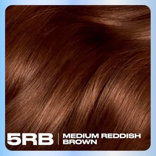 Clairol Nice'n Easy 5RB Medium Reddish Brown Permanent Hair Dye, Pack of 2 (6.26 Fl Oz) thumbnail 3