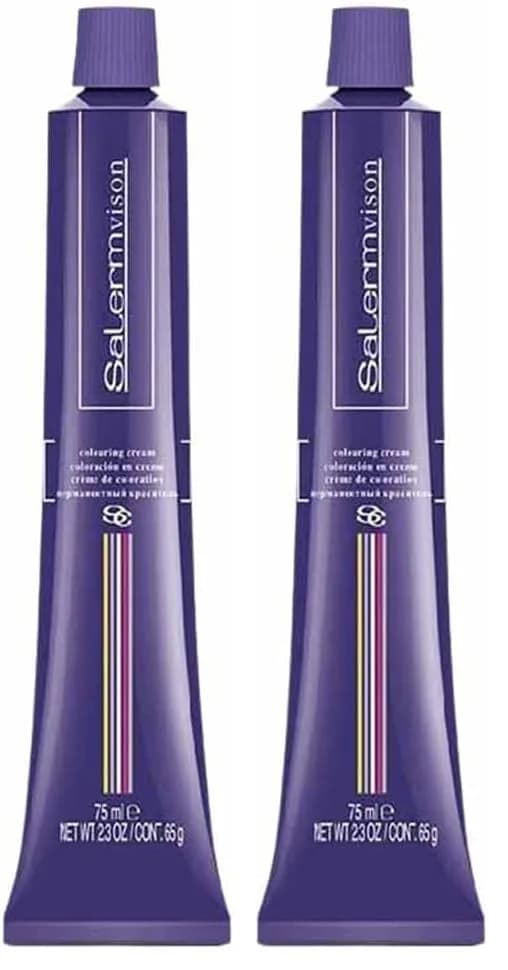 Salermvison Hair Coloring Cream #7.00 RUBIO 2.3 Oz | Natural Shine & Gray Coverage - main product image